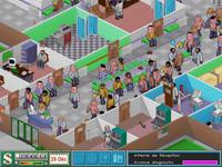 une photo d'Ã©cran de Theme Hospital sur Sony Playstation
